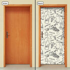 Adesivo Decorativo De Porta - Vinho - 1421cnpt