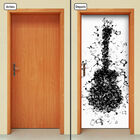 Adesivo Decorativo De Porta - Violão - Música - 864cnpt