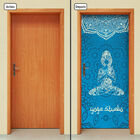 Adesivo Decorativo De Porta - Yoga - 702cnpt