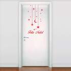 Adesivo Decorativo Feliz Natal Para Porta 09-g 58x103cm