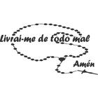 Adesivo Decorativo Frases Livrai-me De Todo Mal Amém