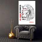 Adesivo Decorativo Há Poder No Nome De Jesus