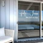 Adesivo Decorativo Jesus Este Nome Tem Poder-es 50x170cm
