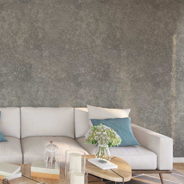 Adesivo Decorativo Lavável Cimento Queimado Estatua Antiga