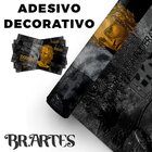 Adesivo Decorativo Leão Grafite Color