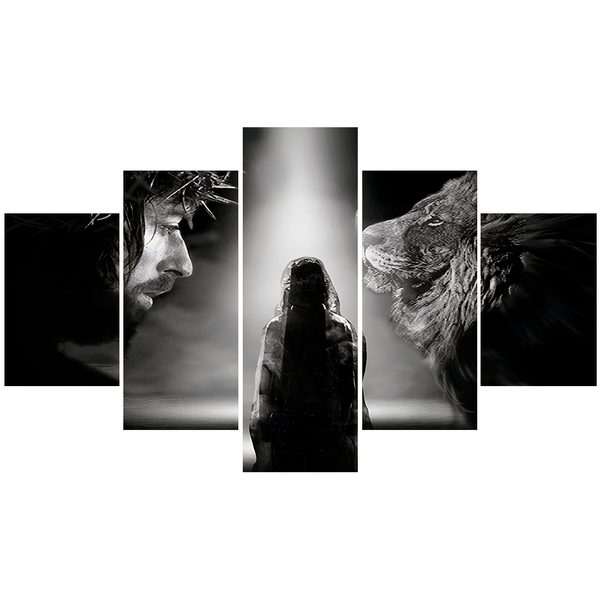 Adesivo Decorativo Mosaico Cristo Abençoado