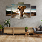 Adesivo Decorativo Mosaico Elefante Fabuloso