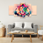 Adesivo Decorativo Mosaico Lion Colors