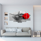 Adesivo Decorativo Mosaico Rosa