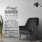 Adesivo Decorativo Papel Parede Quarto Sala Oração Pai Nosso