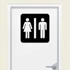 Adesivo Decorativo Para Banheiro Divisão 02-gig 98x98cm