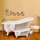 Adesivo Decorativo Para Box De Banheiro Patinhos-p 50x23cm