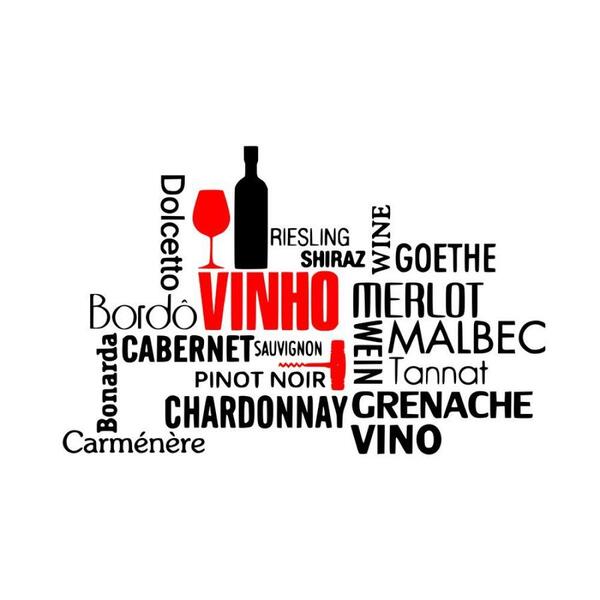 Adesivo Decorativo Parede Diversos Tipos Vinho