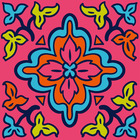 Adesivo Decorativo Penas Colorido 30x20cm