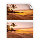 Adesivo Decorativo Praia Tropical