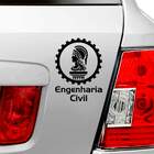 Adesivo Decorativo Profissão Engenharia Civil-p 20x15cm