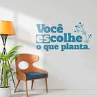 Adesivo Decorativo Você Escolhe O Que Planta-p 30x58cm