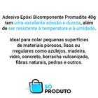 Adesivo Epóxi Bicomponente Promadite 40g