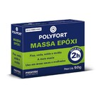 Adesivo Epóxi Cinza Polyepox 50g Pulvitec