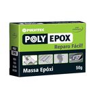 Adesivo Epóxi Cinza Polyepox 50g
