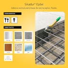 Adesivo Estrutural Impermeabilizante Sika Sikadur 1kg Cinza