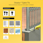 Adesivo Estrutural Impermeabilizante Sika Sikadur 1kg Cinza