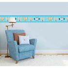 Adesivo Faixa Decorativa Parede Infantil Borda Bebe Azul