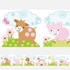 Adesivo Faixa Infantil Fazendinha Branca