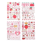 Adesivo Fofo Agenda Sem Corte Para Scrapbook Planner Diy