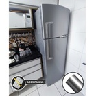 Adesivo Geladeira Inox Prata 6x1m - Imprimax