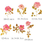 Adesivo Grande Rosas Para Arte Scrapbook Journal Planner