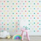 Adesivo Infantil Bolinhas Coloridas 132un
