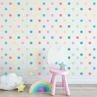 Adesivo Infantil Bolinhas Coloridas 144un