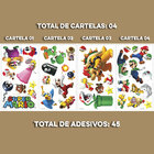 Adesivo Infantil Super Mário