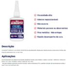 Adesivo Inst Almasuper Gel 100g (200)