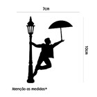 Adesivo Interruptor Dançando Na Chuva - *atenção As Medidas*