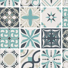 Adesivo Lavável Azulejo Grego Para Cozinha + Kit Aplicação