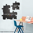 Adesivo Lousa Negra Quebra Cabeça