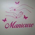 Adesivo Manicure  Salão De Beleza