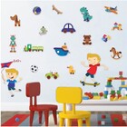 Adesivo Menino e Brinquedos - 529 - 1