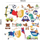 Adesivo Menino e Brinquedos - 529 - 1