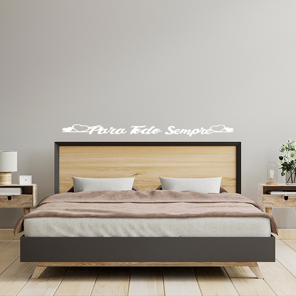 Adesivo Palavra Frase Decorativa De Parede Para Todo Sempre -