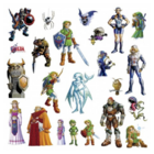 Adesivo Papel De Parede Zelda
