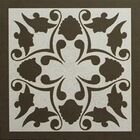 Adesivo Para Azulejo Ladrilho Hidráulico Mosaico Tons De Cinz