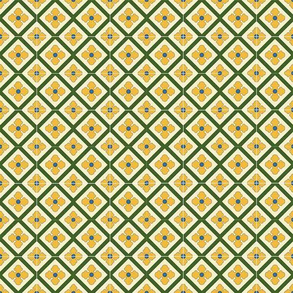 Adesivo Para Azulejo Ladrilho Hidráulico Valverde Vinil 15x15