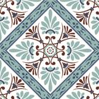 Adesivo Para Azulejo Português Mosaico Guimarães Vinil 15x15c