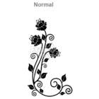 Adesivo Para Box Banheiro Floral Arabesco 2-m 58x105cm