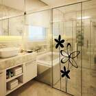 Adesivo Para Box De Banheiro Floral 8-p 30x50cm