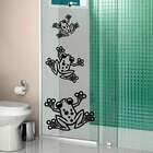 Adesivo Para Box De Banheiro Sapinhos-m 60x38cm