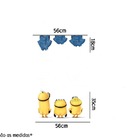 Adesivo Para Box Minions Com Calça